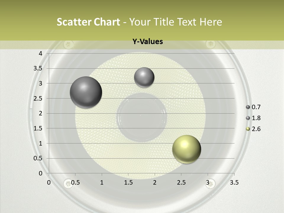 Tweeter Sound Pattern PowerPoint Template