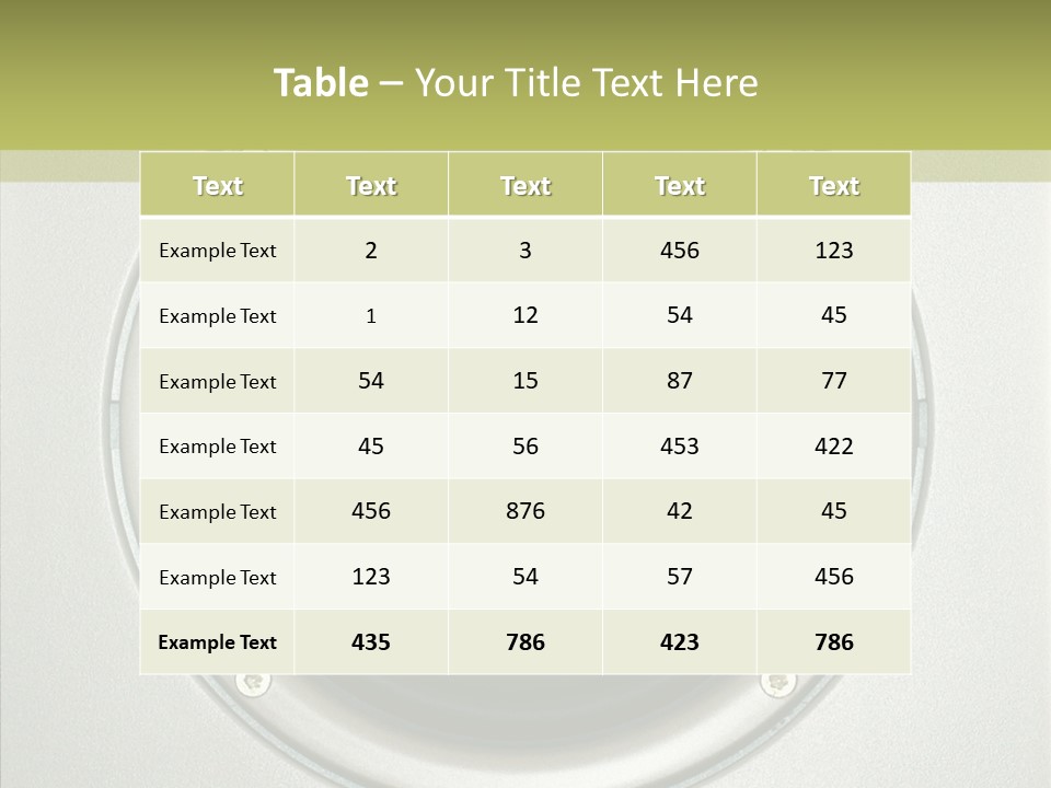 Tweeter Sound Pattern PowerPoint Template