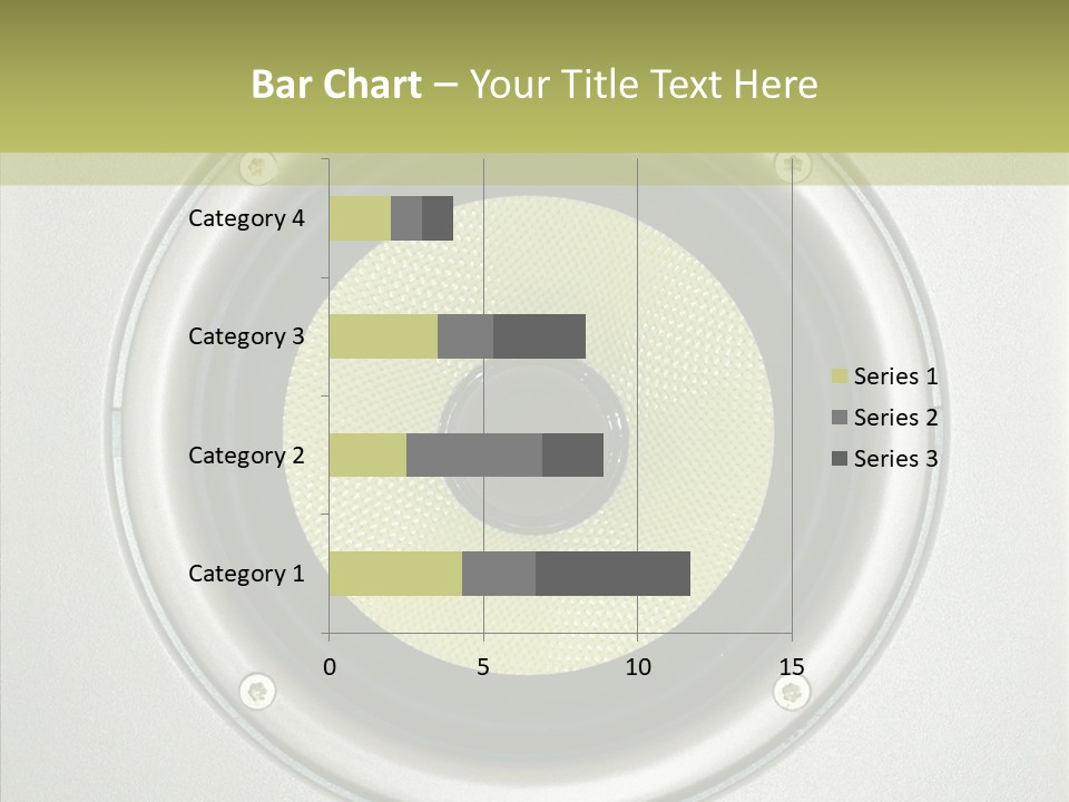 Tweeter Sound Pattern PowerPoint Template