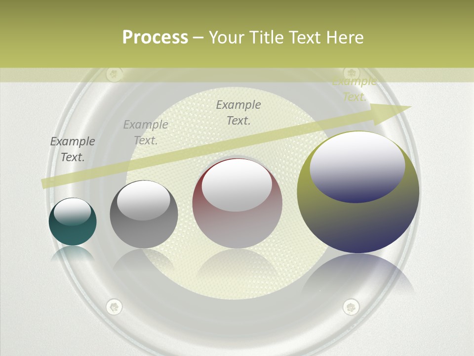 Tweeter Sound Pattern PowerPoint Template