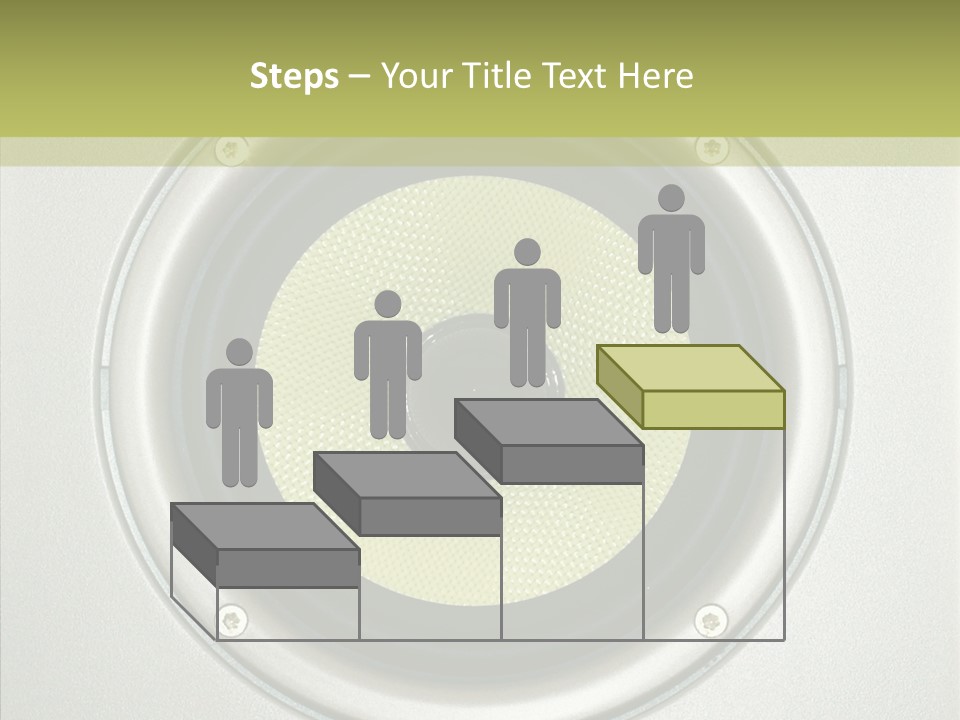 Tweeter Sound Pattern PowerPoint Template