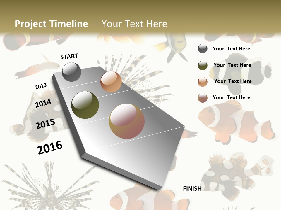 Studio Aquatic Dive PowerPoint Template