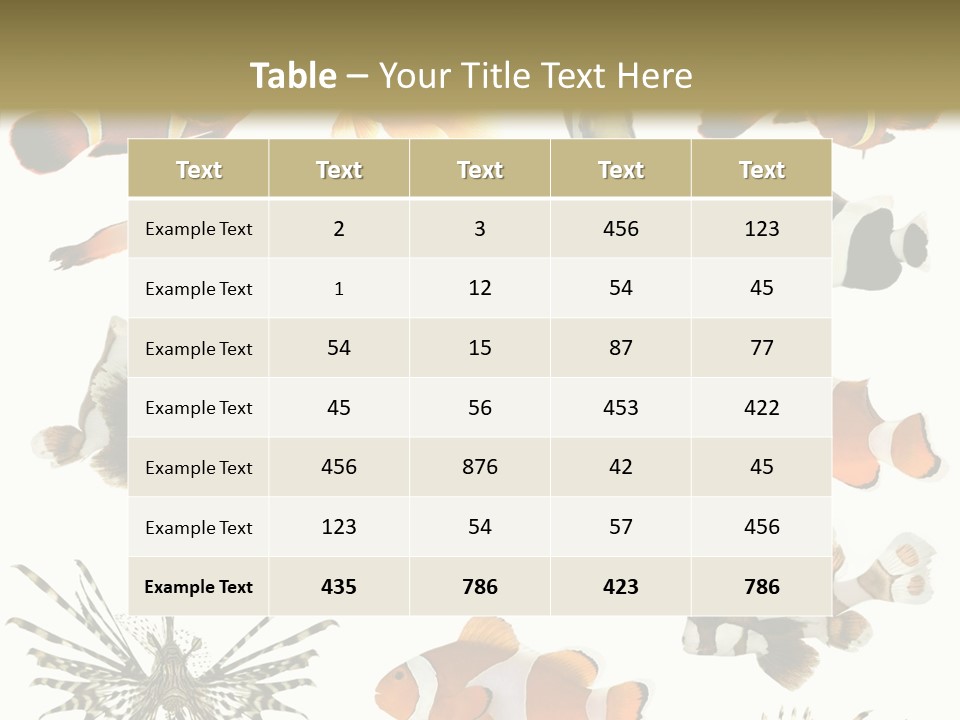 Studio Aquatic Dive PowerPoint Template