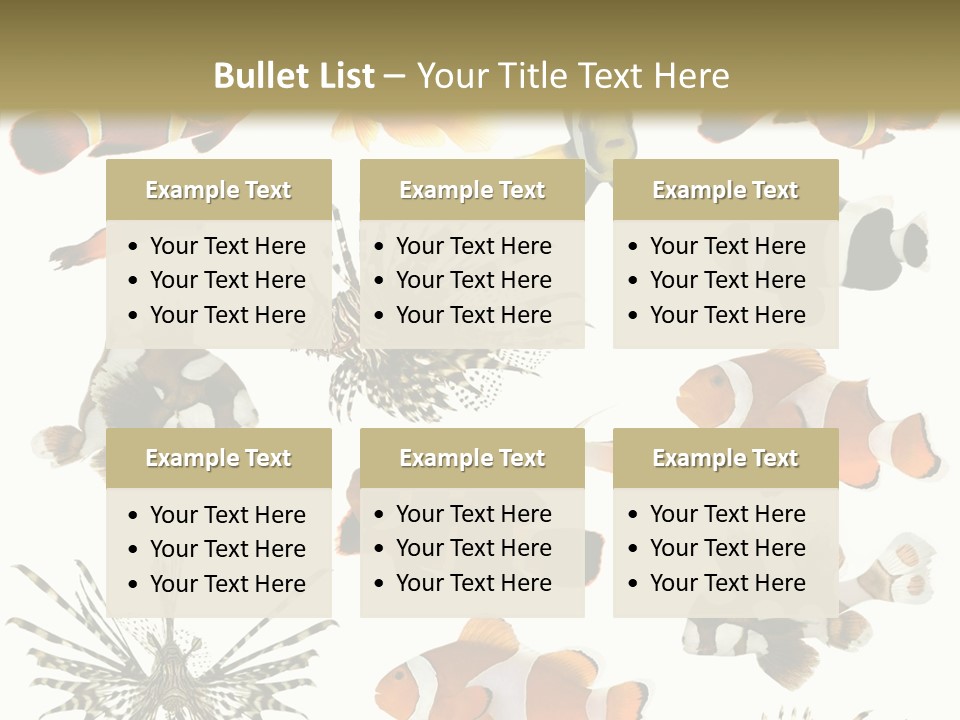 Studio Aquatic Dive PowerPoint Template