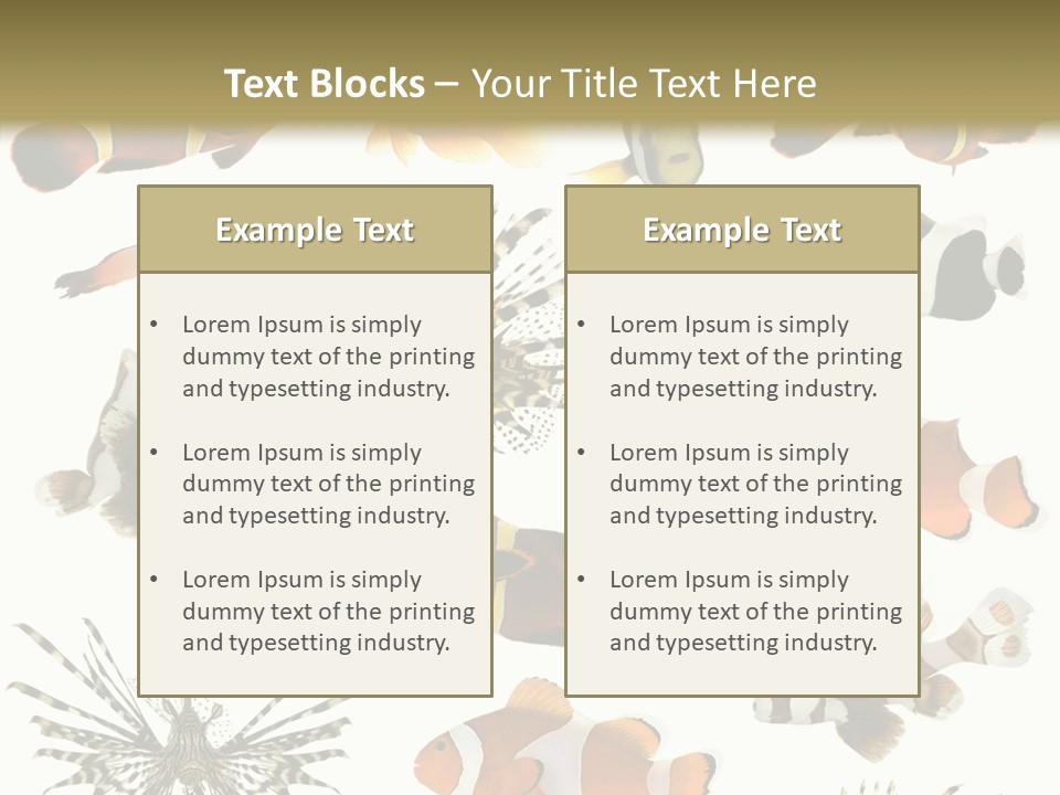 Studio Aquatic Dive PowerPoint Template