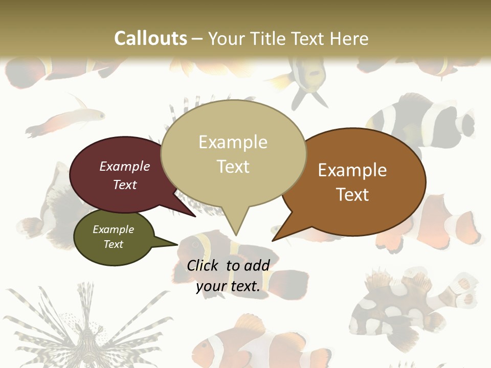 Studio Aquatic Dive PowerPoint Template