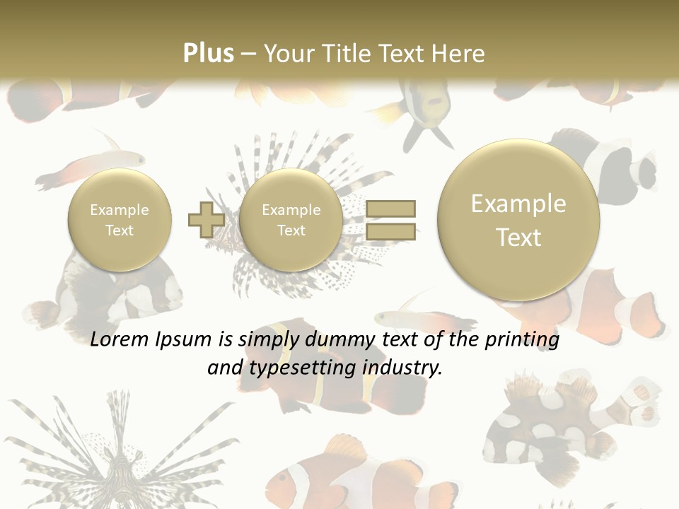 Studio Aquatic Dive PowerPoint Template