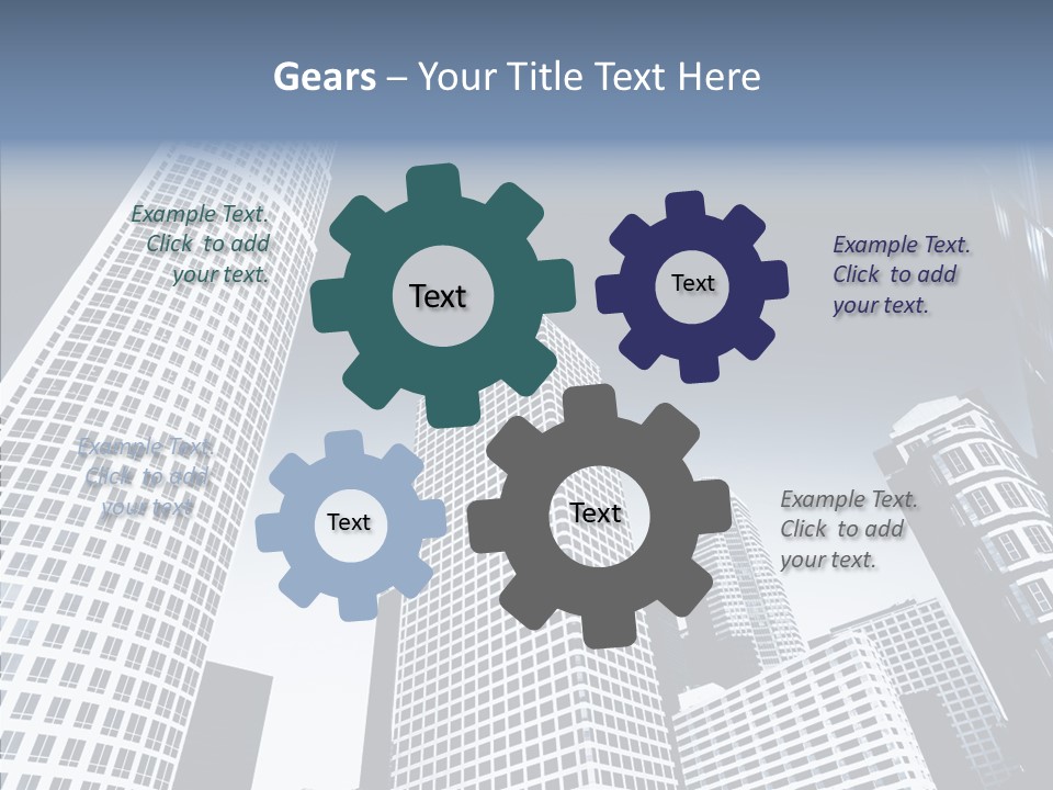 Sunrise Roadway Congestion PowerPoint Template