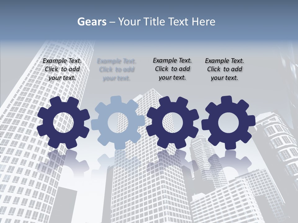 Sunrise Roadway Congestion PowerPoint Template