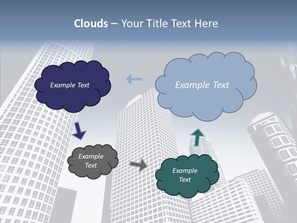 Sunrise Roadway Congestion PowerPoint Template