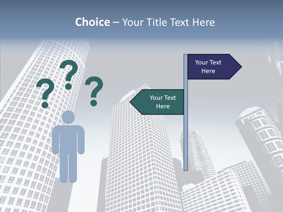 Sunrise Roadway Congestion PowerPoint Template