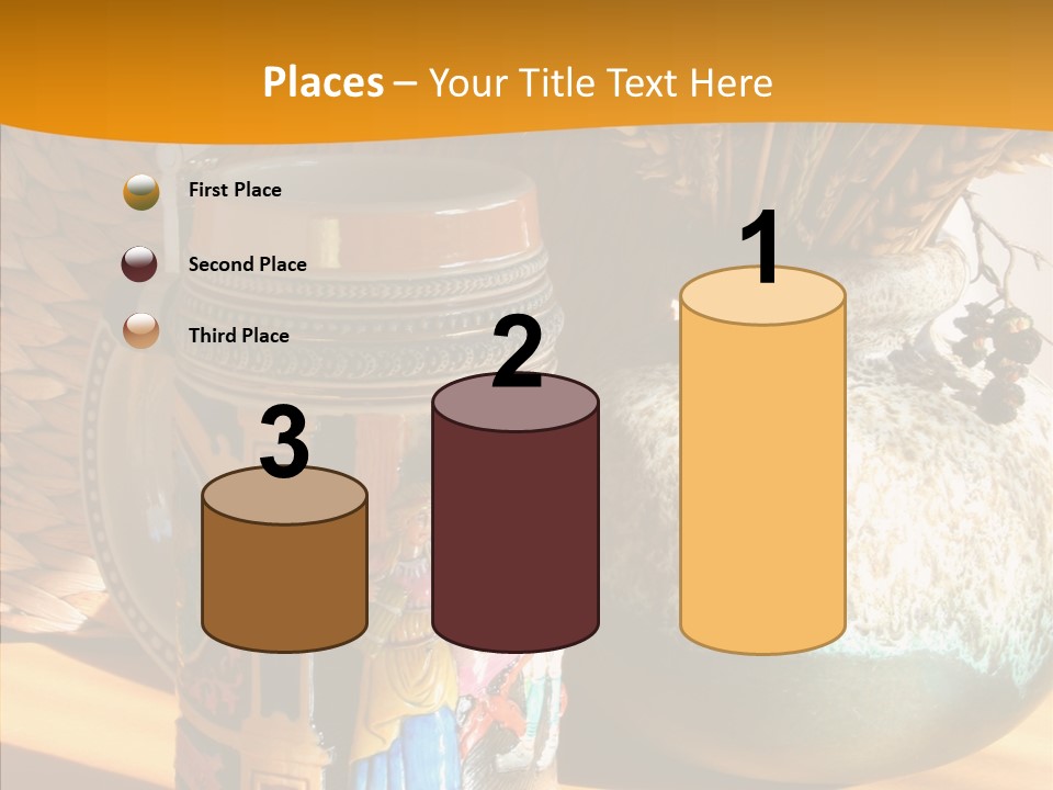 Figurine Culture Silver PowerPoint Template