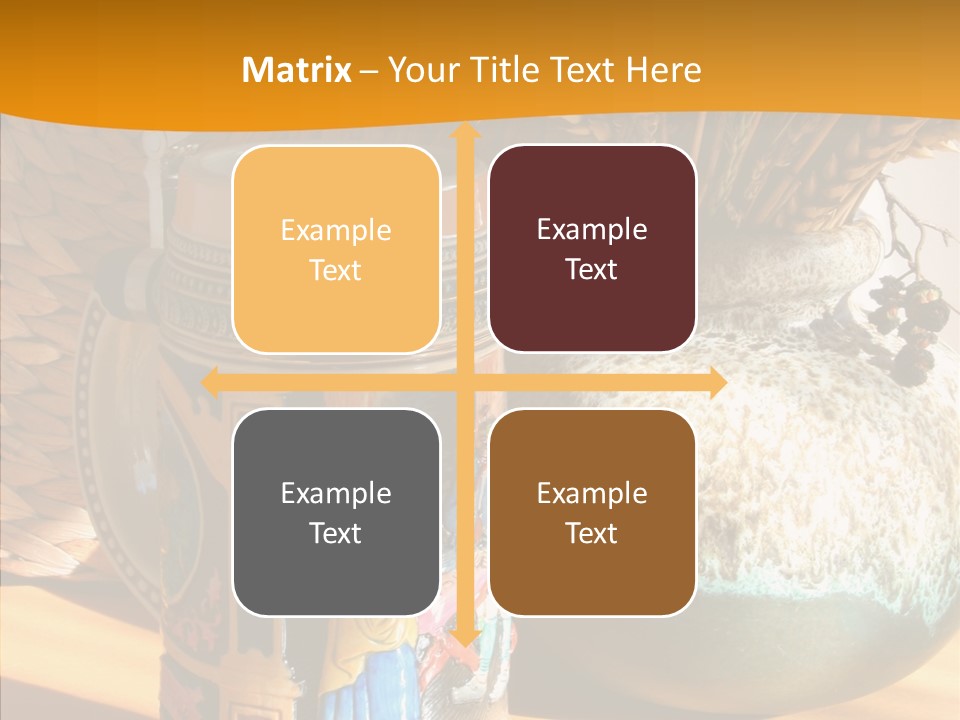 Figurine Culture Silver PowerPoint Template