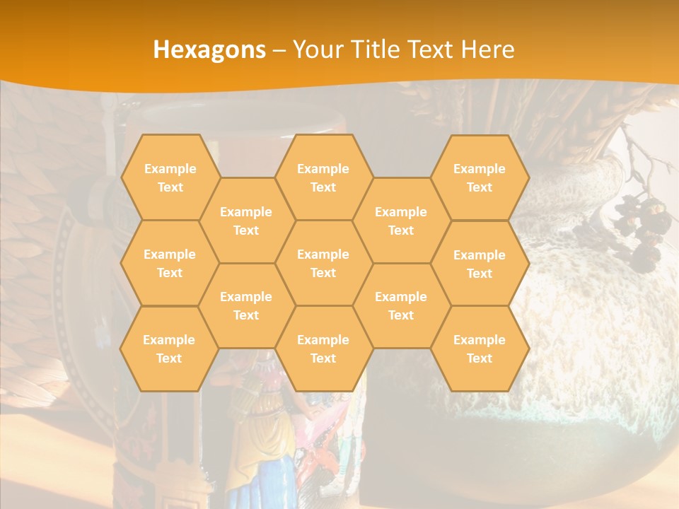 Figurine Culture Silver PowerPoint Template