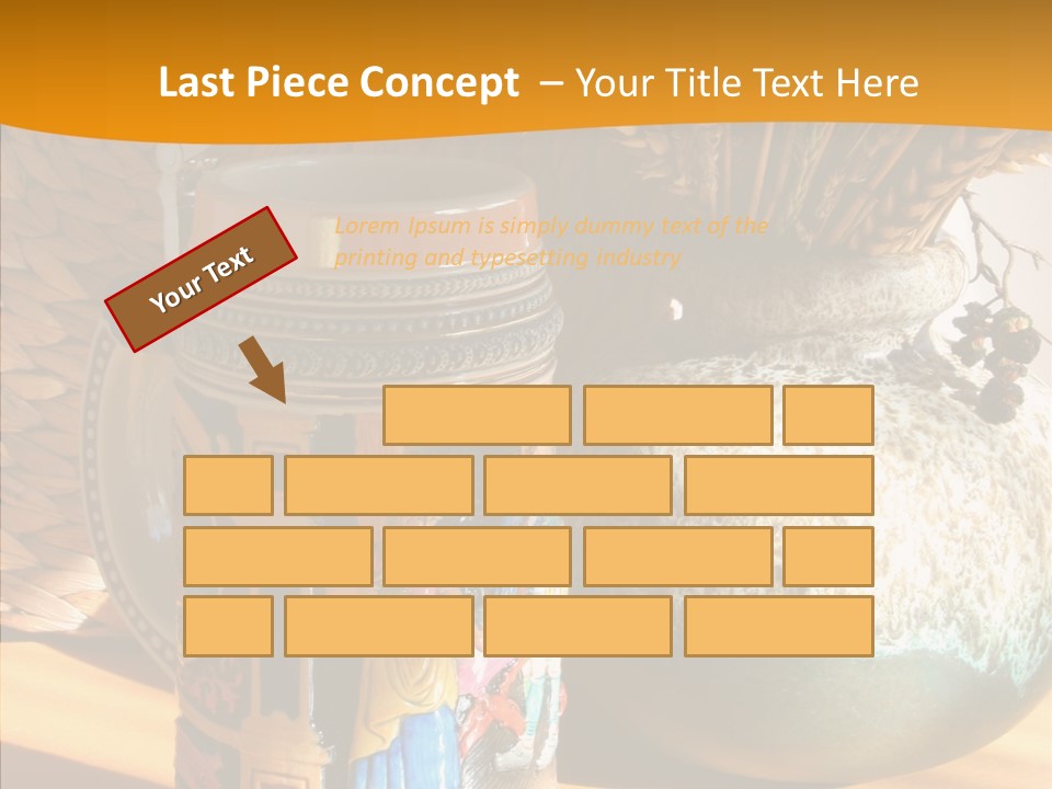 Figurine Culture Silver PowerPoint Template