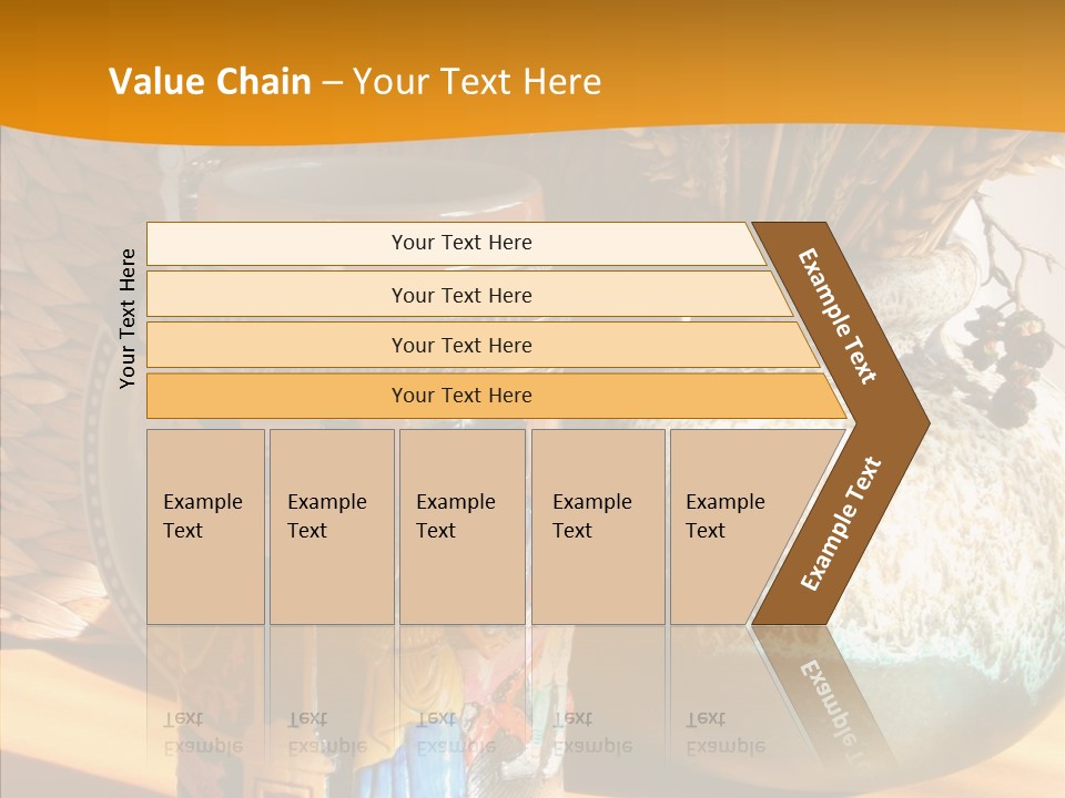 Figurine Culture Silver PowerPoint Template