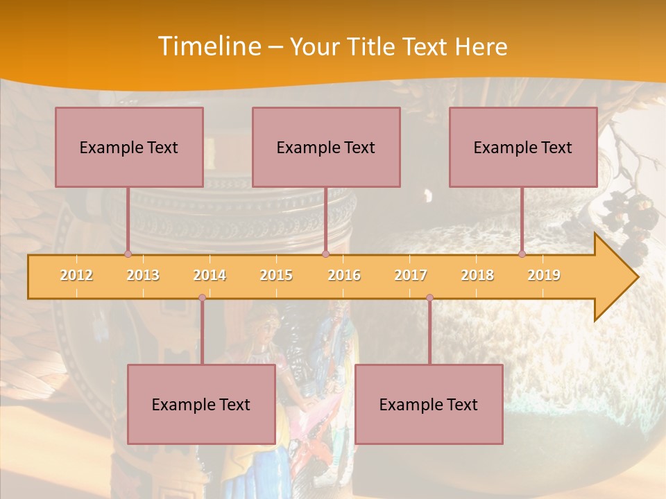 Figurine Culture Silver PowerPoint Template
