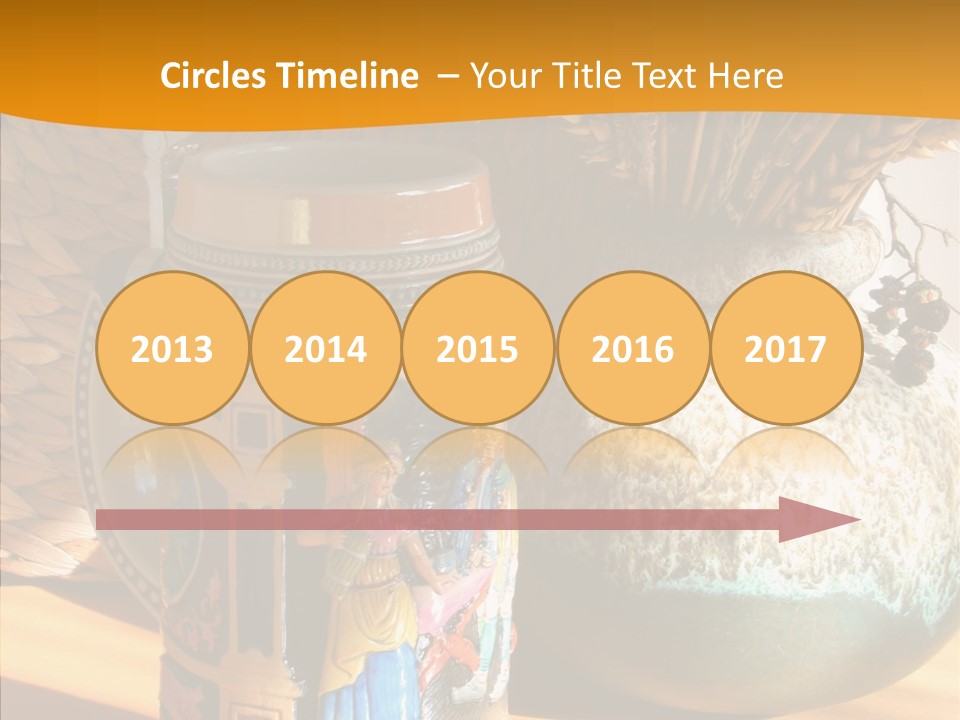 Figurine Culture Silver PowerPoint Template