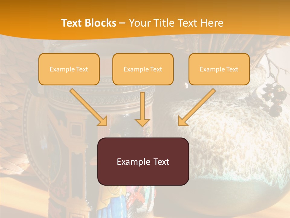 Figurine Culture Silver PowerPoint Template