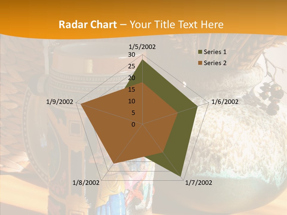 Figurine Culture Silver PowerPoint Template