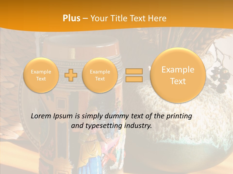 Figurine Culture Silver PowerPoint Template