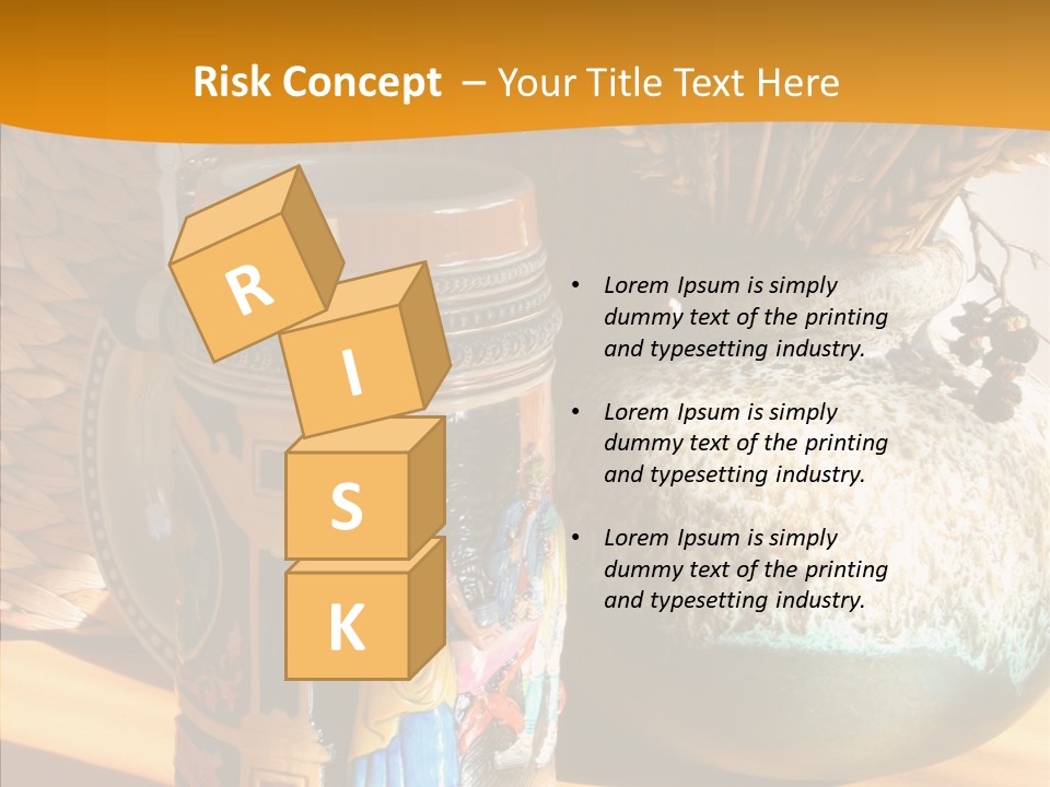 Figurine Culture Silver PowerPoint Template