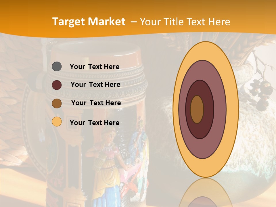 Figurine Culture Silver PowerPoint Template