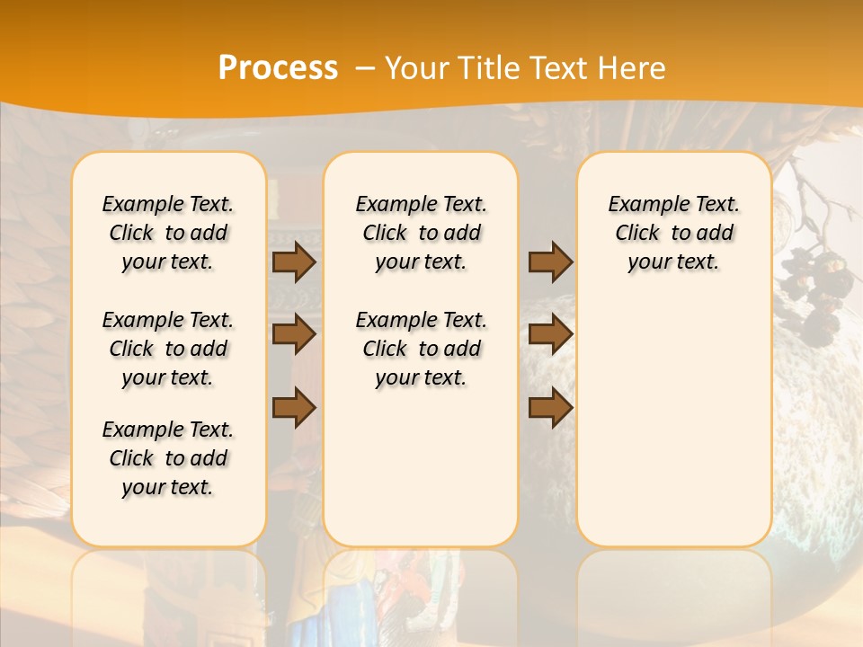 Figurine Culture Silver PowerPoint Template