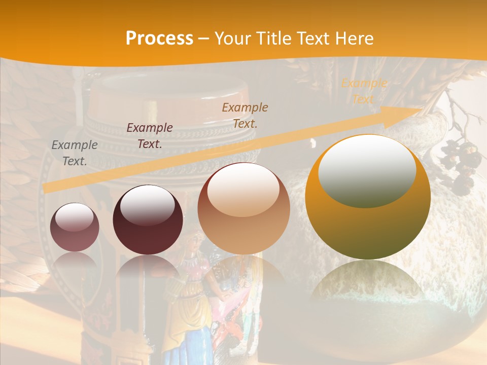 Figurine Culture Silver PowerPoint Template