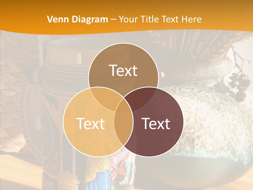 Figurine Culture Silver PowerPoint Template