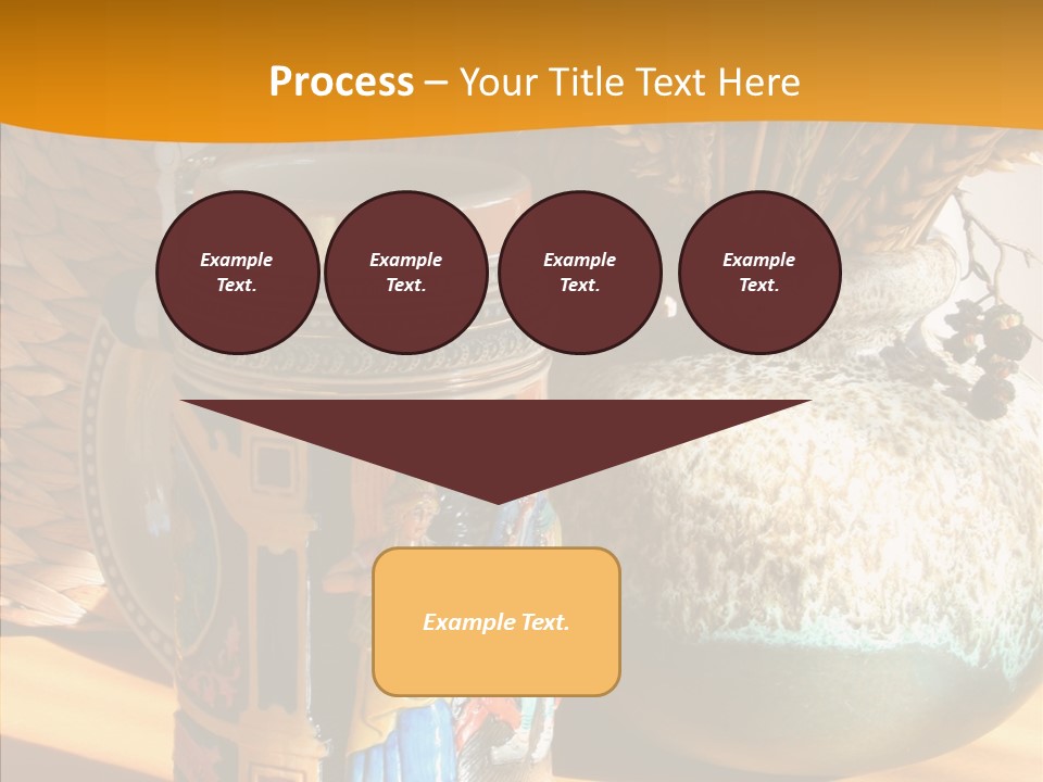Figurine Culture Silver PowerPoint Template