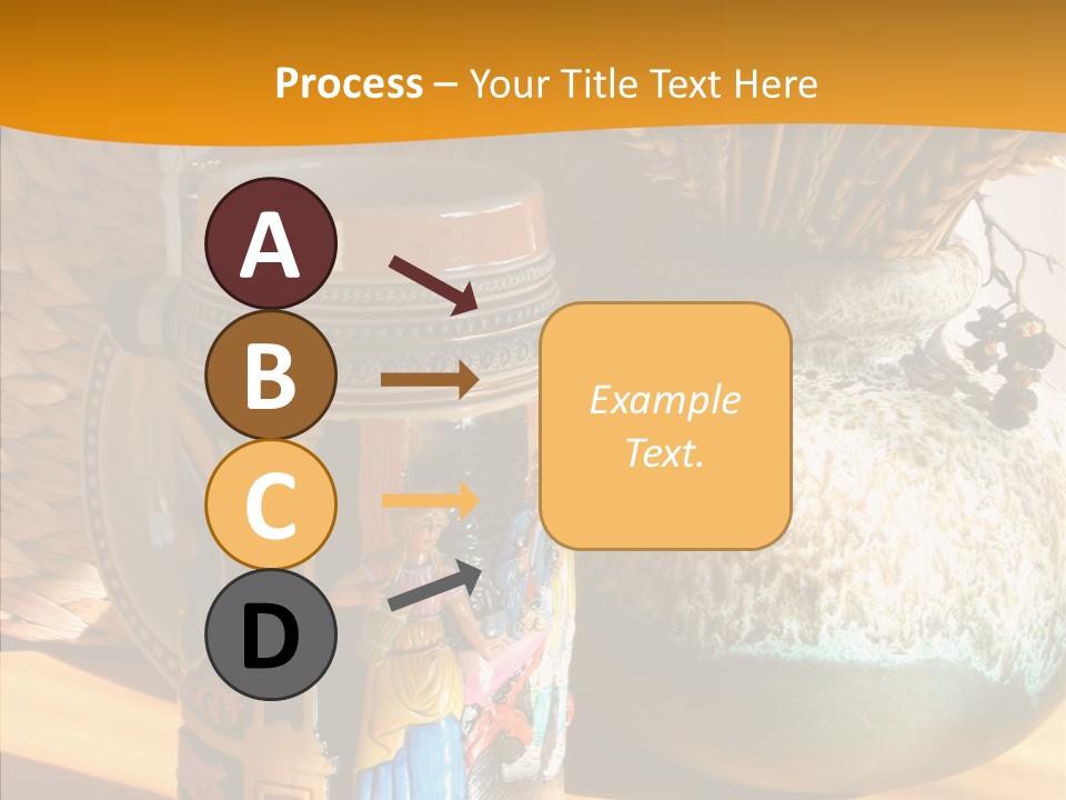 Figurine Culture Silver PowerPoint Template