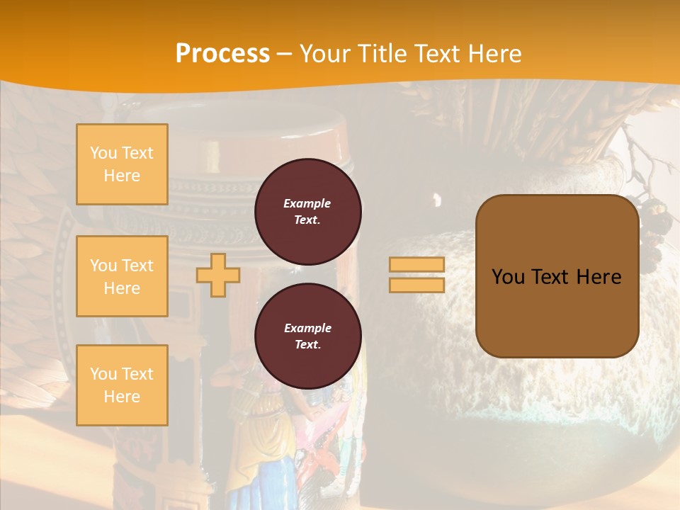 Figurine Culture Silver PowerPoint Template