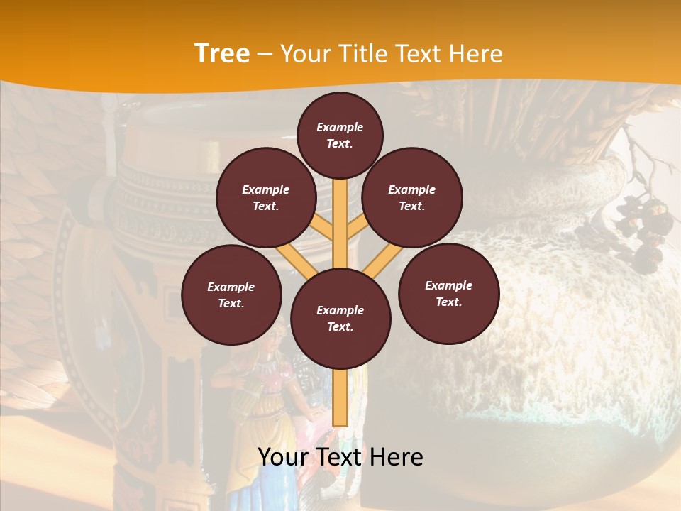 Figurine Culture Silver PowerPoint Template