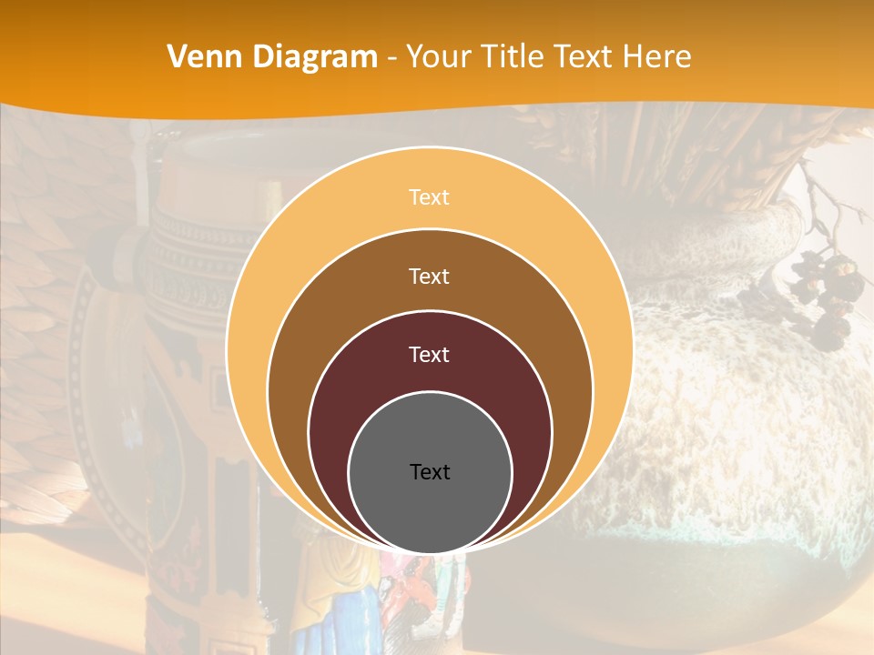 Figurine Culture Silver PowerPoint Template