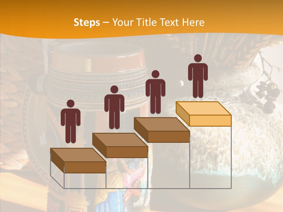 Figurine Culture Silver PowerPoint Template