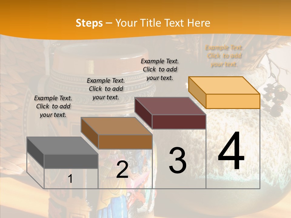 Figurine Culture Silver PowerPoint Template