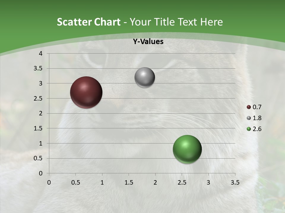 Look Head Feline PowerPoint Template