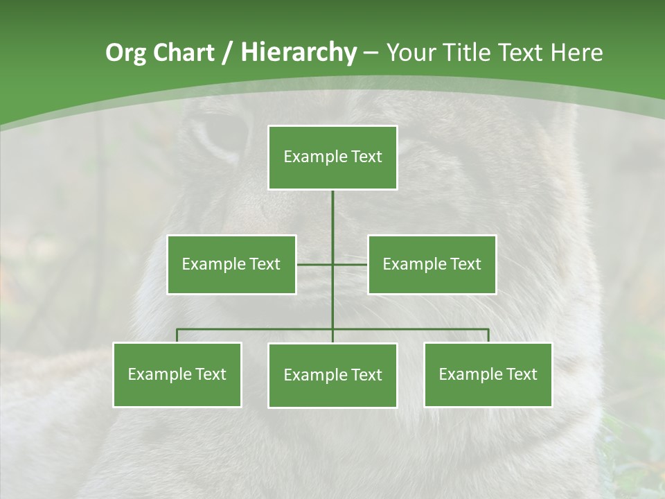 Look Head Feline PowerPoint Template