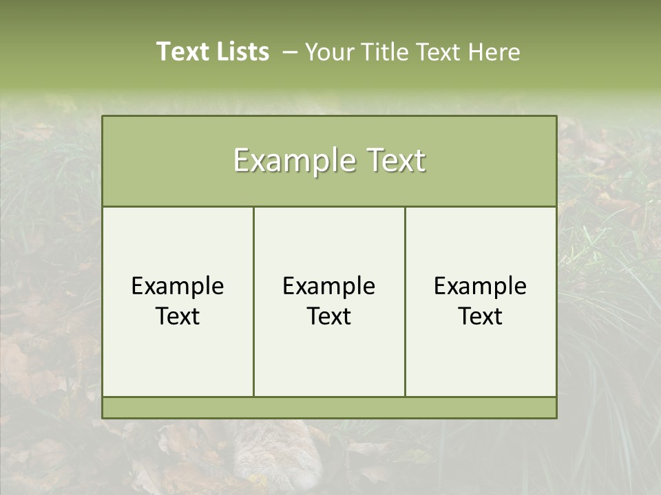 Nature Coat Bobcat PowerPoint Template
