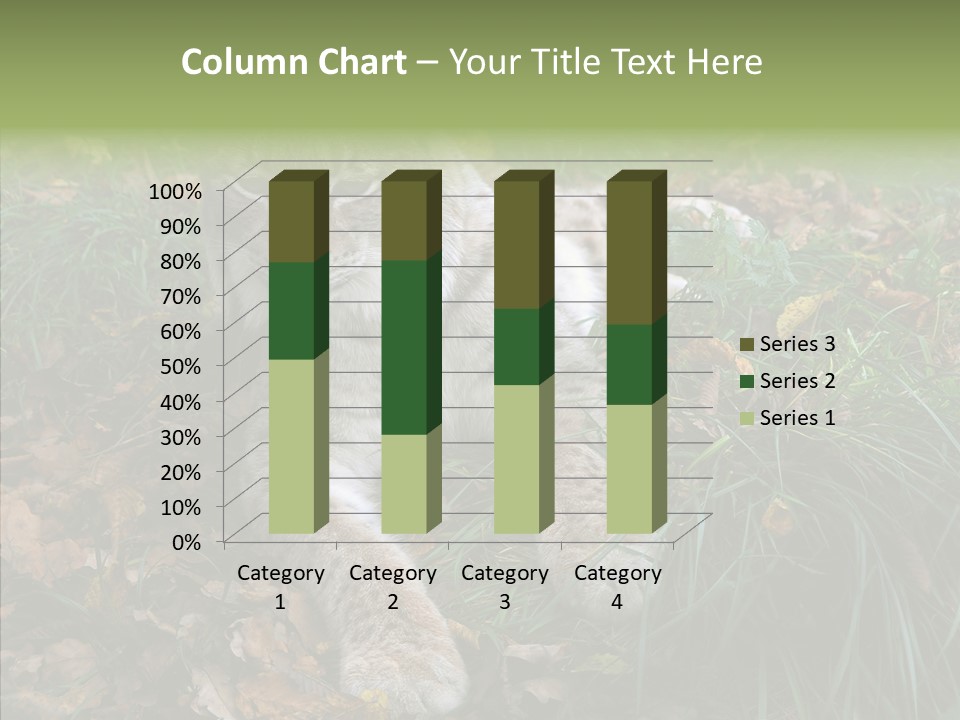 Nature Coat Bobcat PowerPoint Template