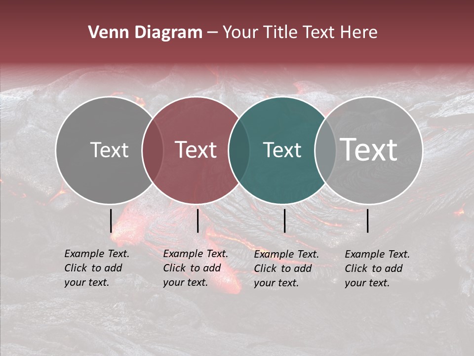 Moving Molten Hawaiian PowerPoint Template