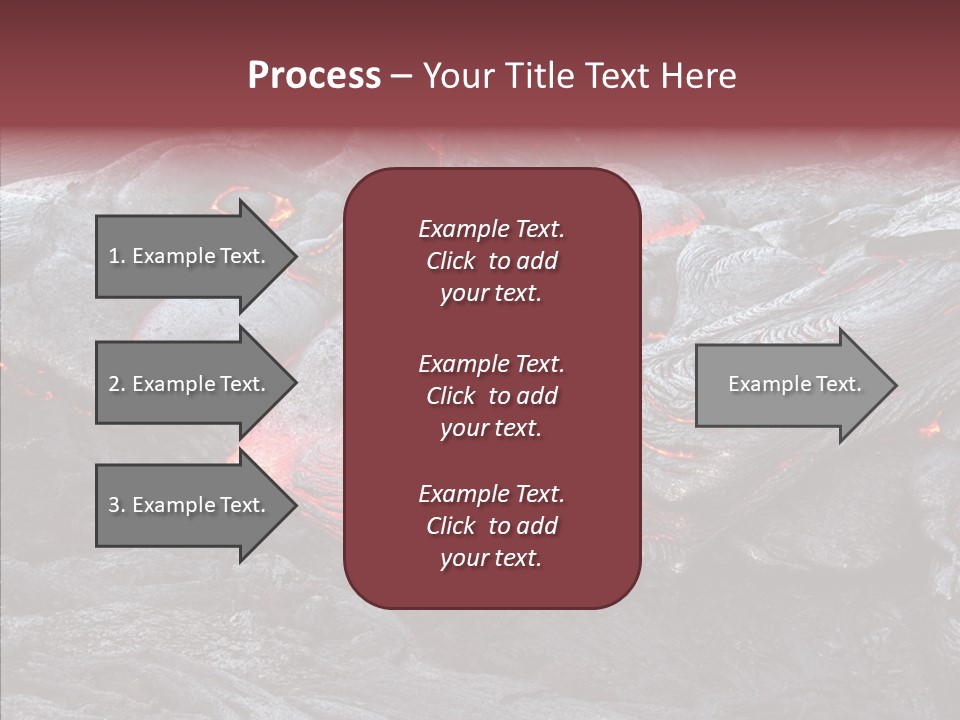 Moving Molten Hawaiian PowerPoint Template