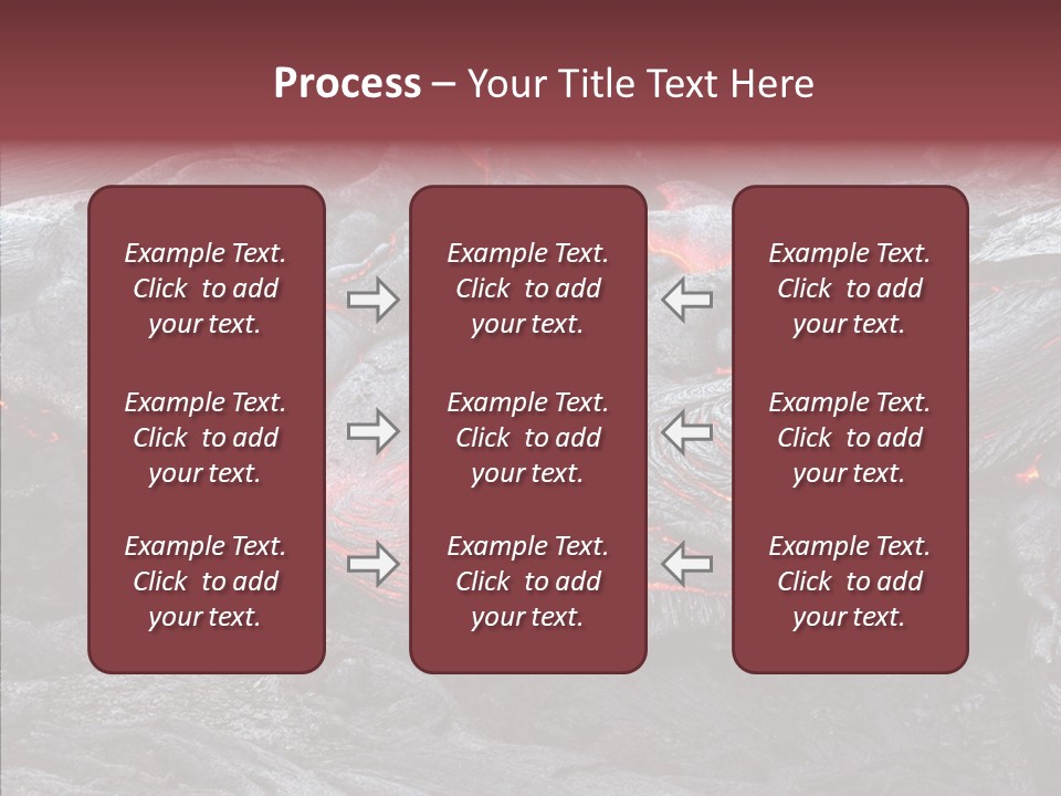 Moving Molten Hawaiian PowerPoint Template