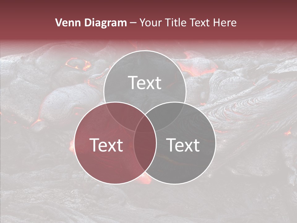 Moving Molten Hawaiian PowerPoint Template