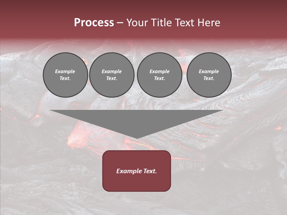 Moving Molten Hawaiian PowerPoint Template