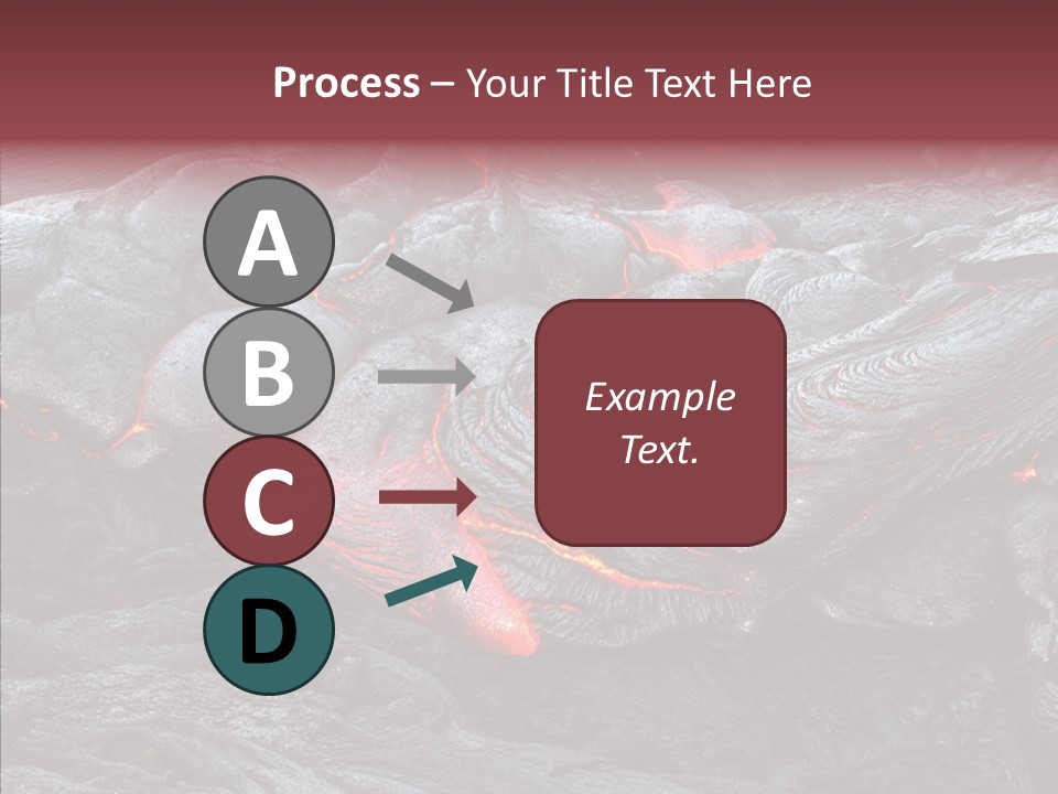 Moving Molten Hawaiian PowerPoint Template