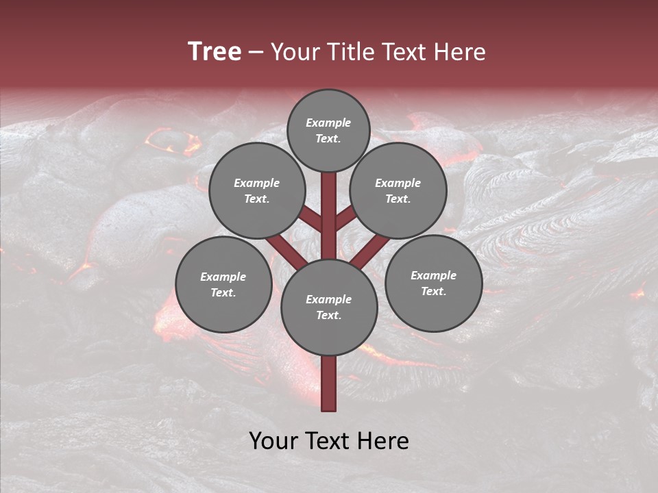 Moving Molten Hawaiian PowerPoint Template