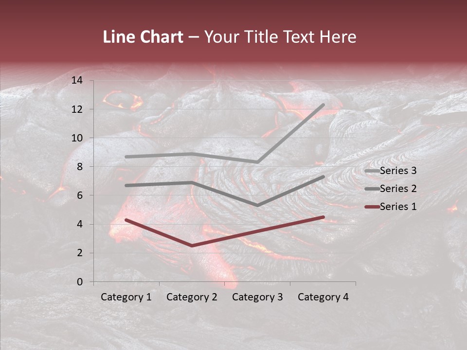 Moving Molten Hawaiian PowerPoint Template