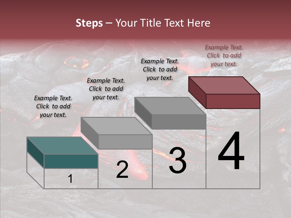 Moving Molten Hawaiian PowerPoint Template